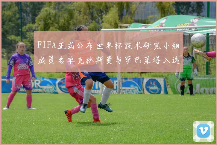 FIFA正式公布世界杯技术研究小组成员名单克林斯曼与萨巴莱塔入选
